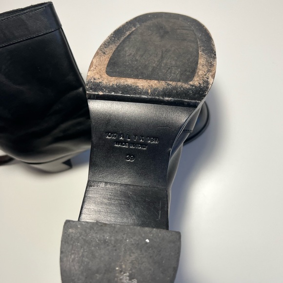 ALYX leather boots black, made in Italy size 39. - Picture 3 of 5